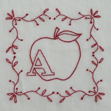 Вышивка редворк