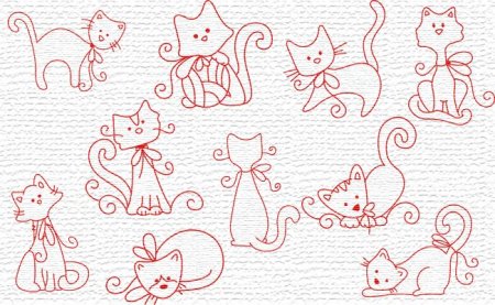 Простая вышивка тамбурным швом