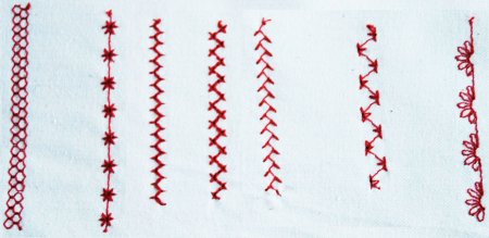 Декоративные швы