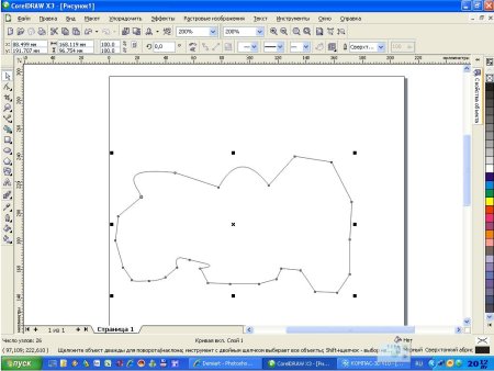 Объект в coreldraw