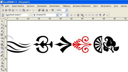 Узоры рисунки в coreldraw