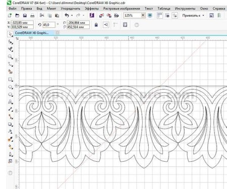 Трассировка абрисом coreldraw
