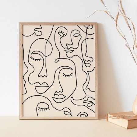 Холст на картоне с контуром 30*40 Сонет dk13701 лошадь