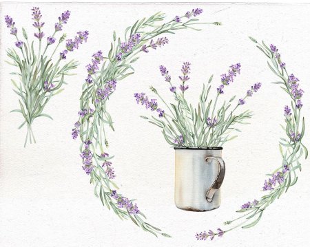 Рисунки в стиле Прованс