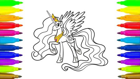 Краски для девочек пони