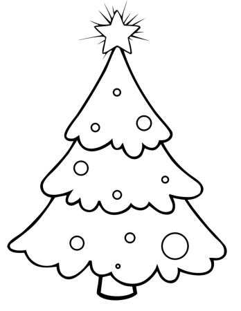 Шаблон елки