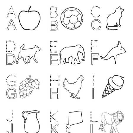 English Alphabet раскраска