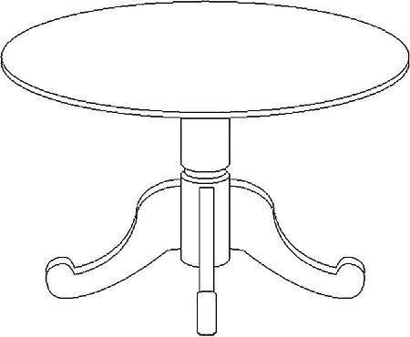 Стол раскраска