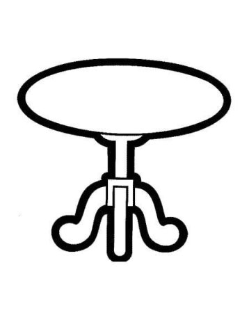 Стол раскраска