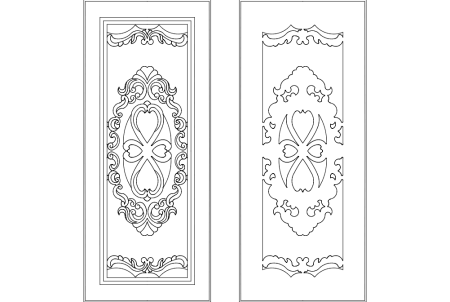 Файлы для ЧПУ фрезера по дереву DXF