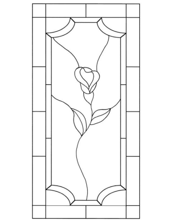 Витраж эскиз витража