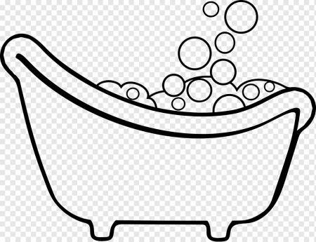 Ванна раскраска для детей