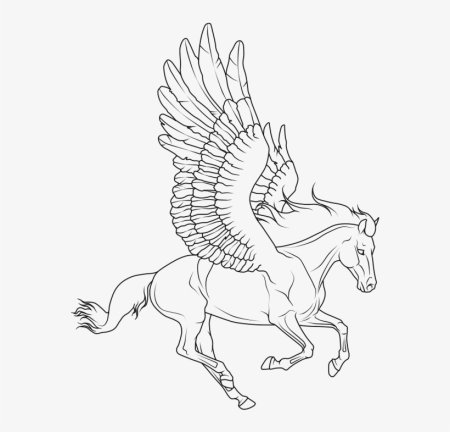Пегас рисунок