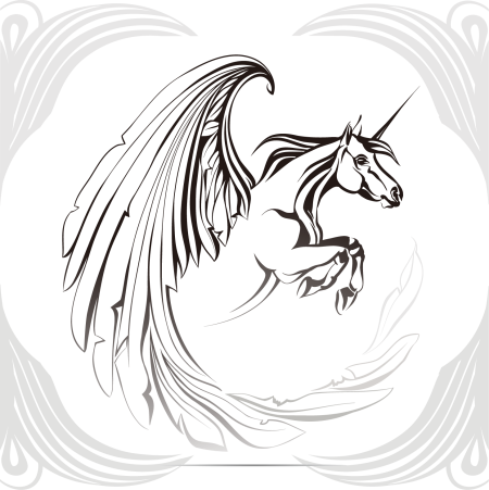Пегас рисунок