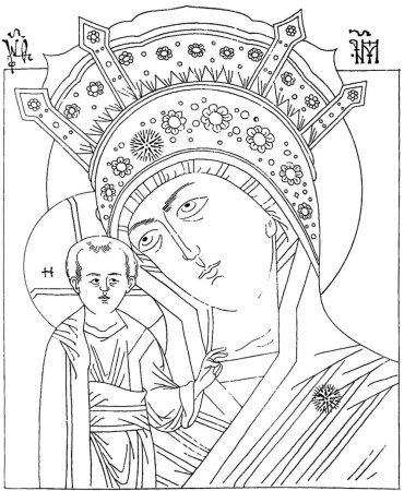 Прориси икон Иисуса Христа