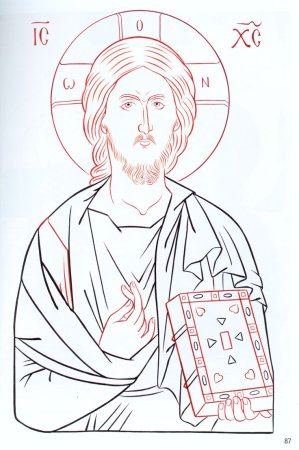 Прориси иконы Владимирская Богоматерь