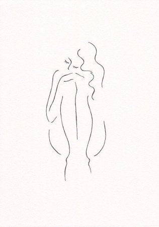Стилизованное изображение человека