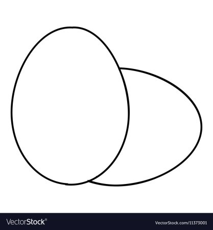 Яйцо контур