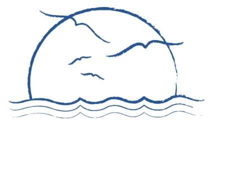 Море схематично рисунок