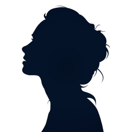 Лицо одной линией