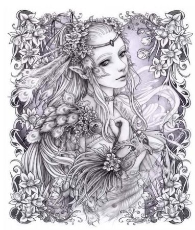 Рисунки карандашом в стиле фэнтези