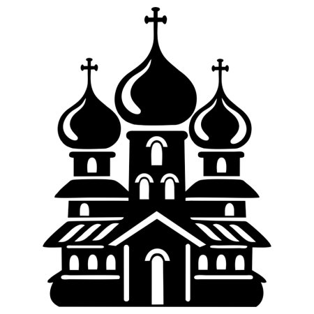Сергиев Посад церкви раскраска