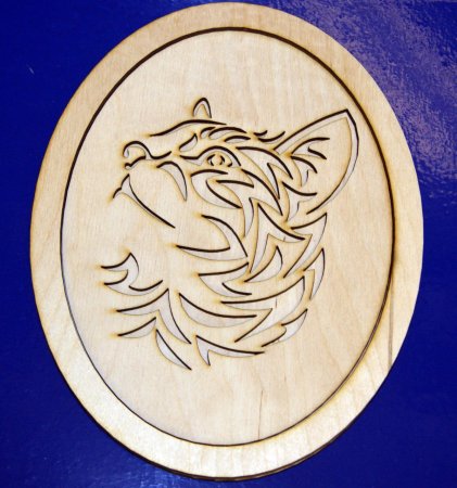 Контурная резьба по дереву