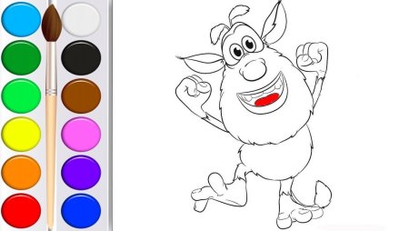 Раскраска Буба Буба