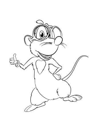 Буба. Раскраска