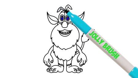 Буба. Раскраска