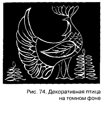 Контурная резьба по дереву
