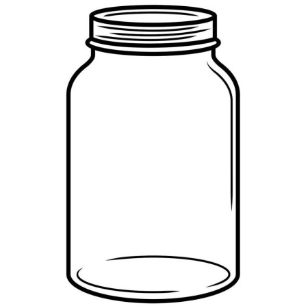 Трафарет баночки для витаминов