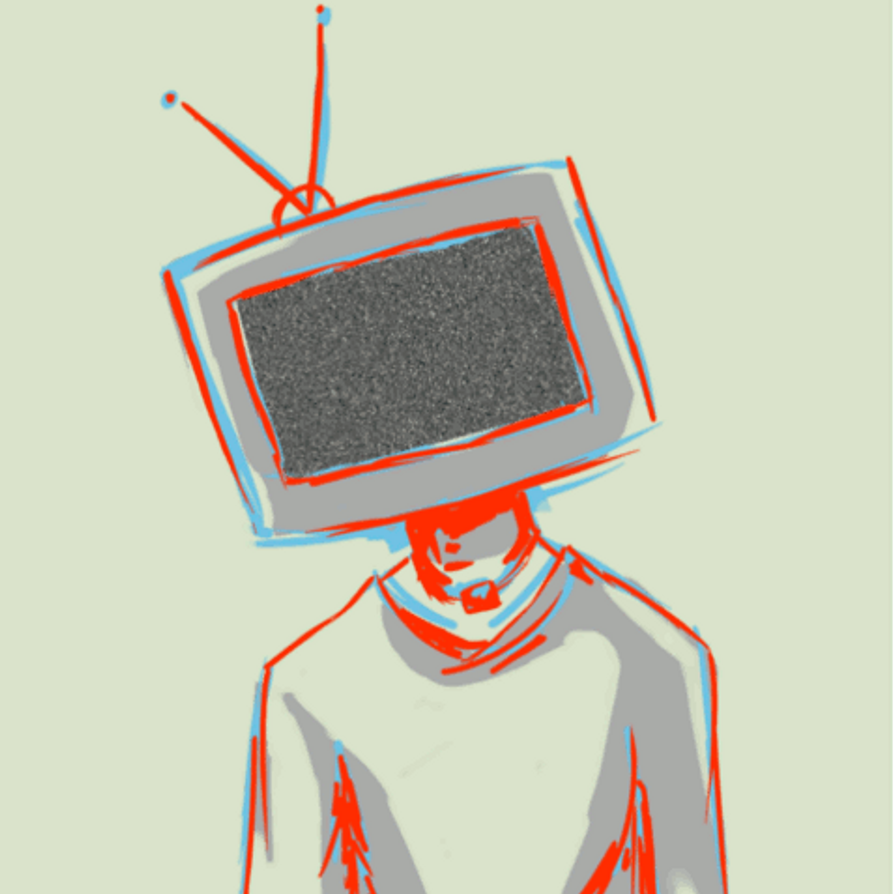 Телевизор вместо головы. Человек с головой телевизора. Чел с телевизором на голове. Персонаж с телевизором на голове.