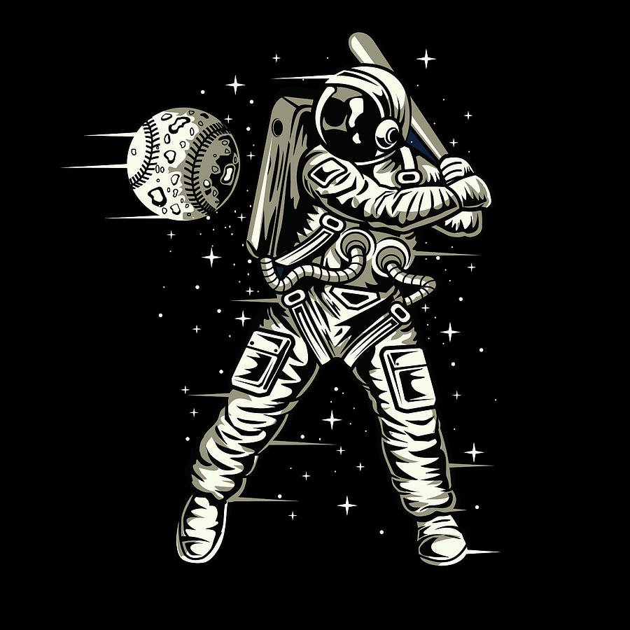 Стилизованный космонавт