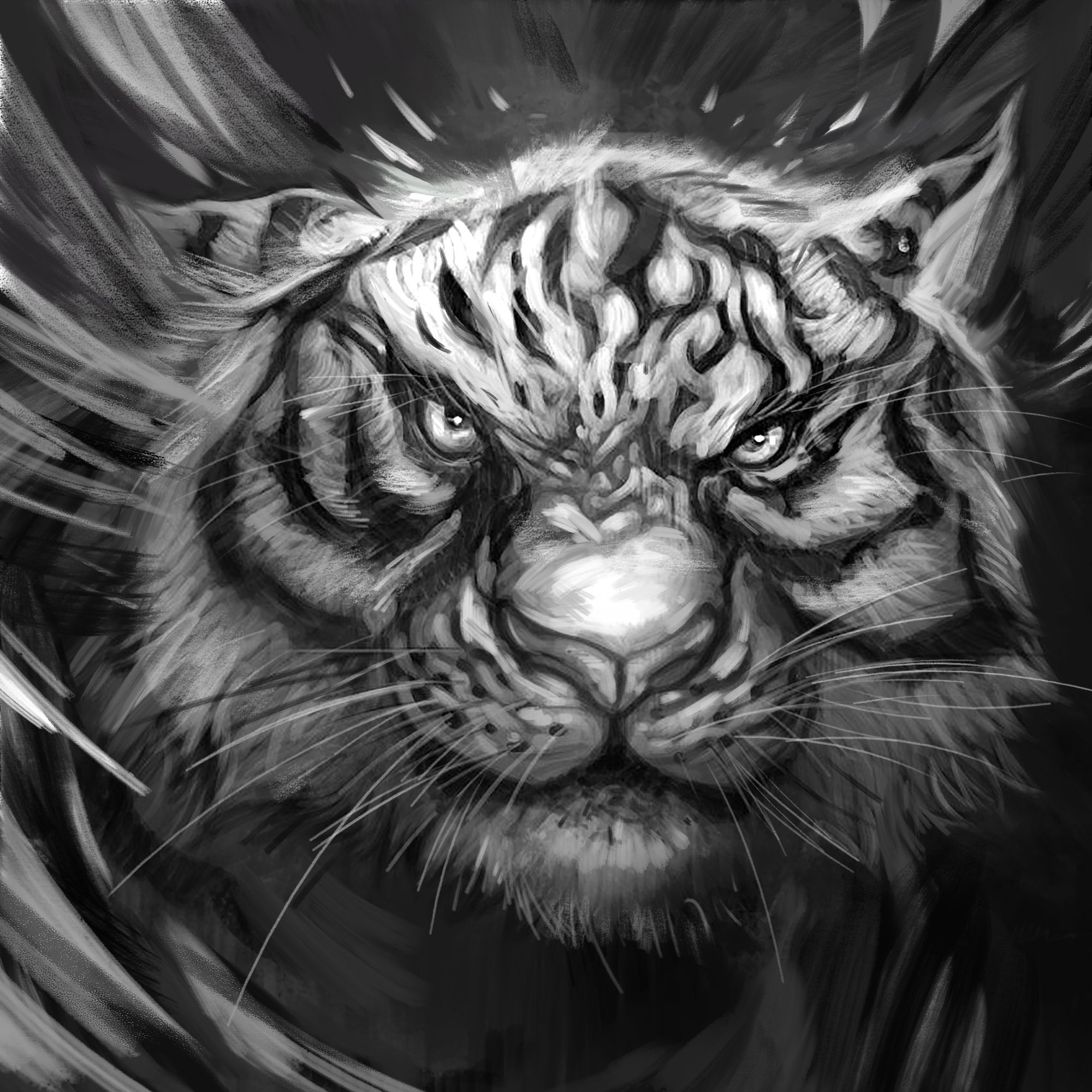 Брутальный тигр