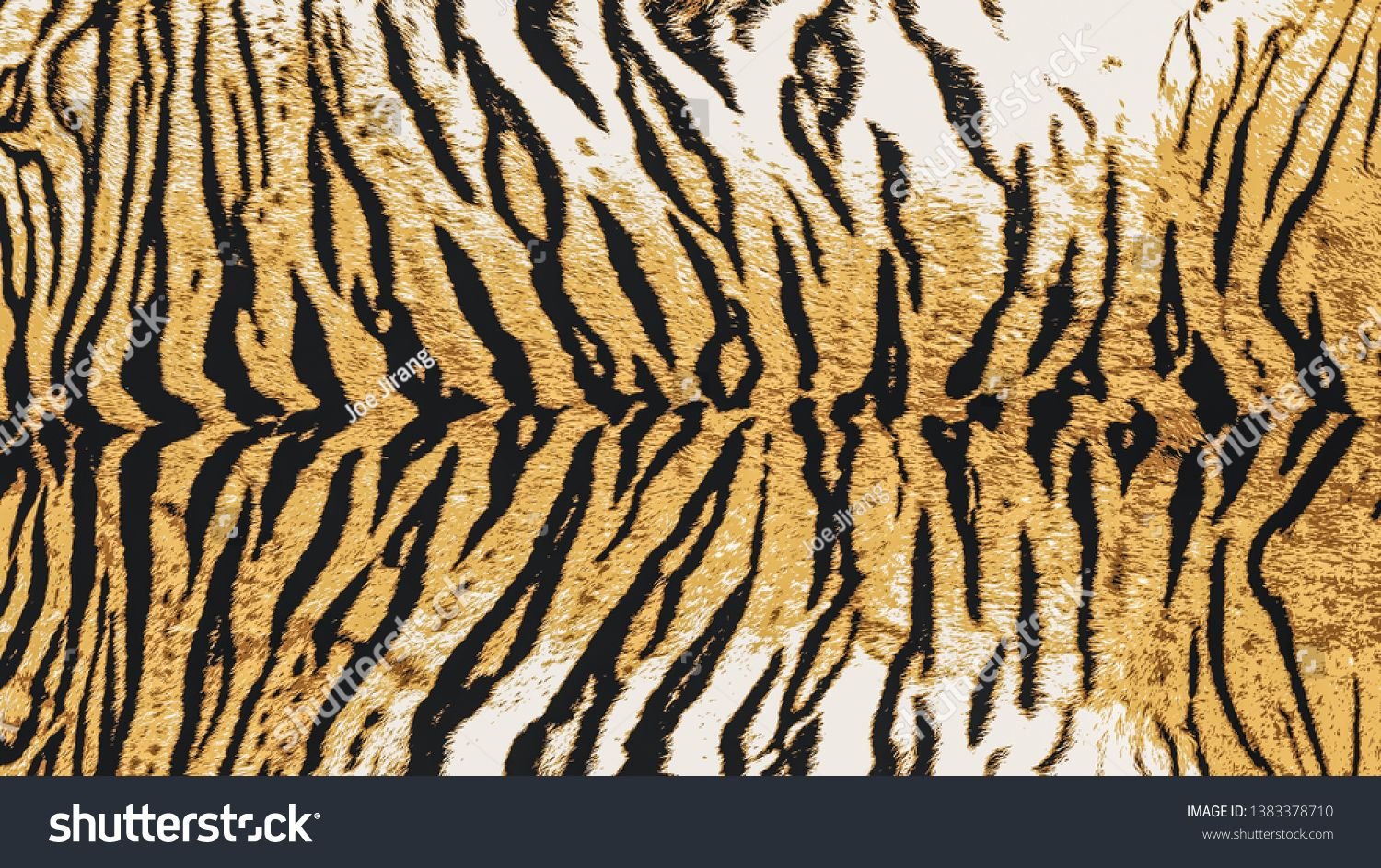 Тигровая шкура рисунок