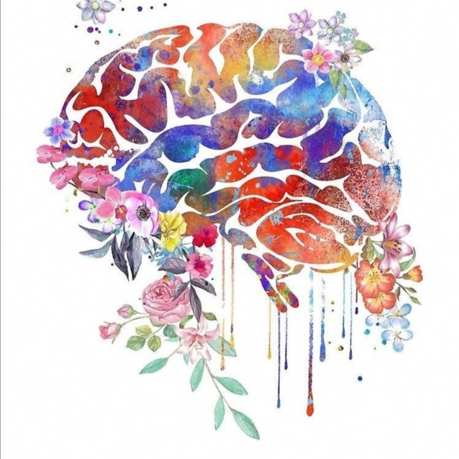 Мозг в цветах
