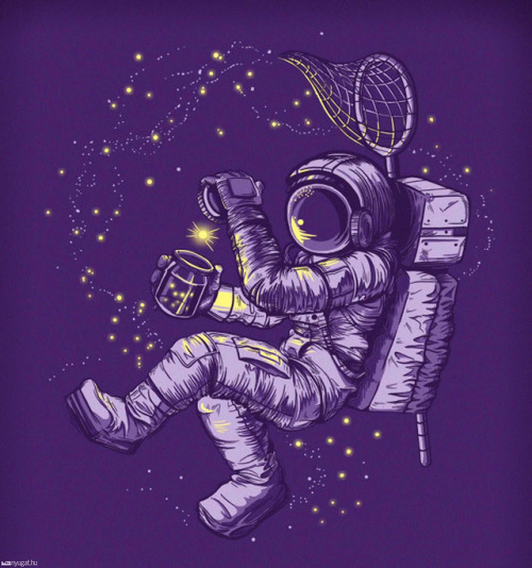 Космонавт рисунок