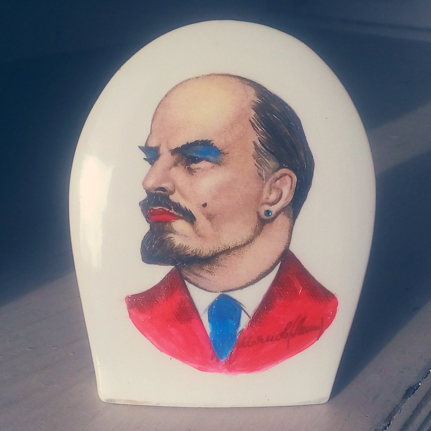 Ленин шарж
