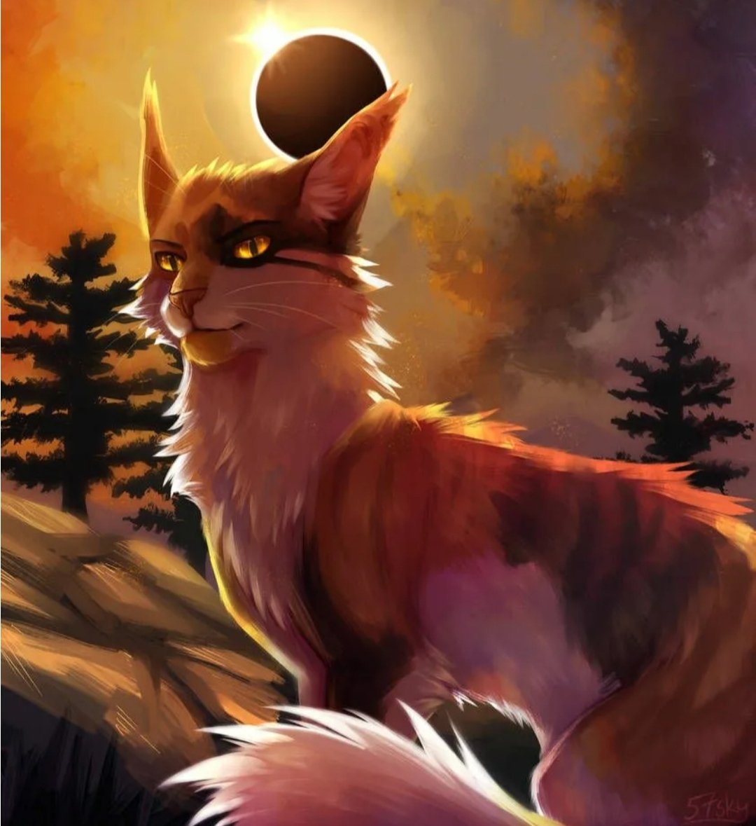 Beautiful warrior cats art