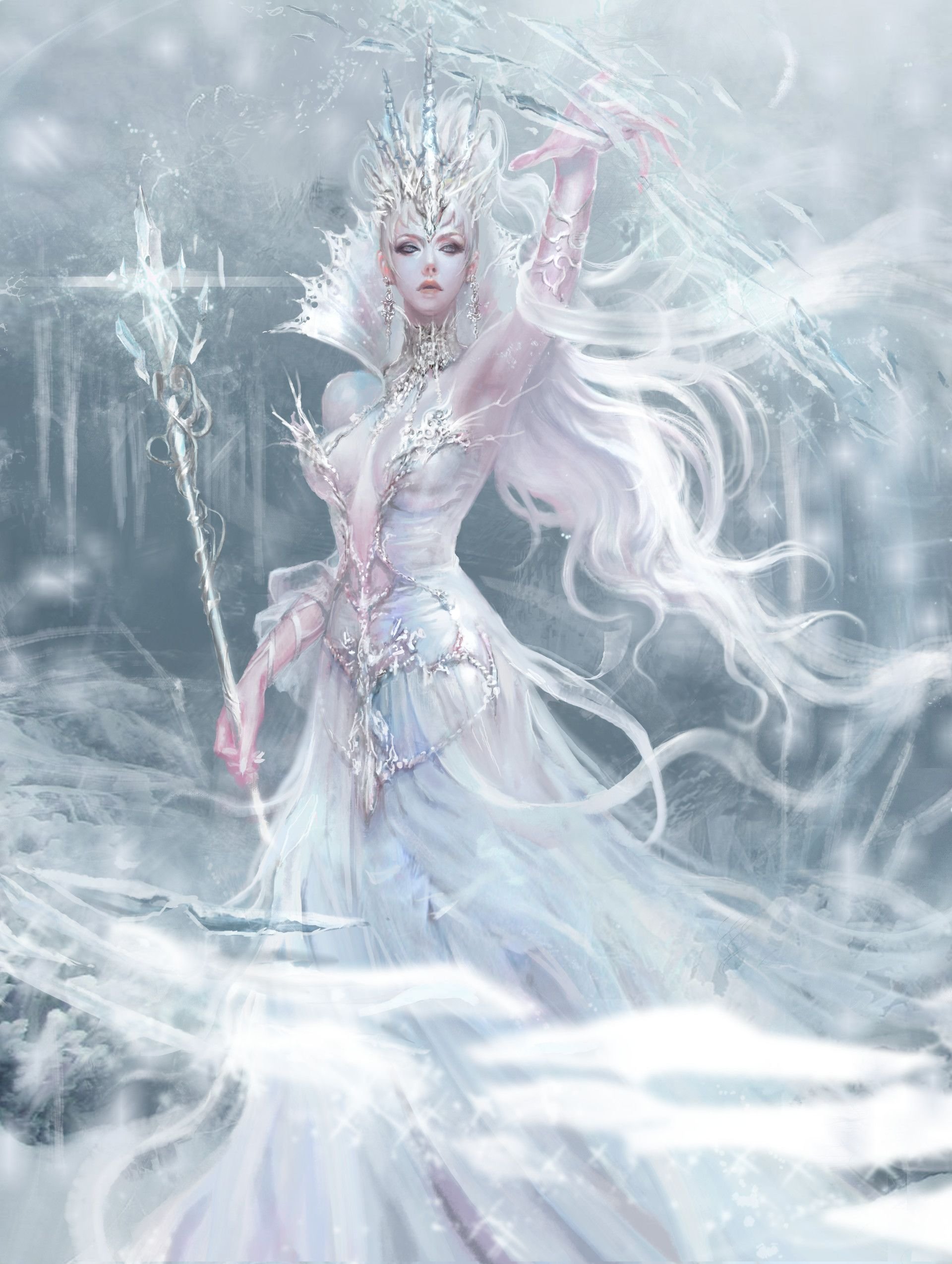 Ледяная фантазия Королева льда