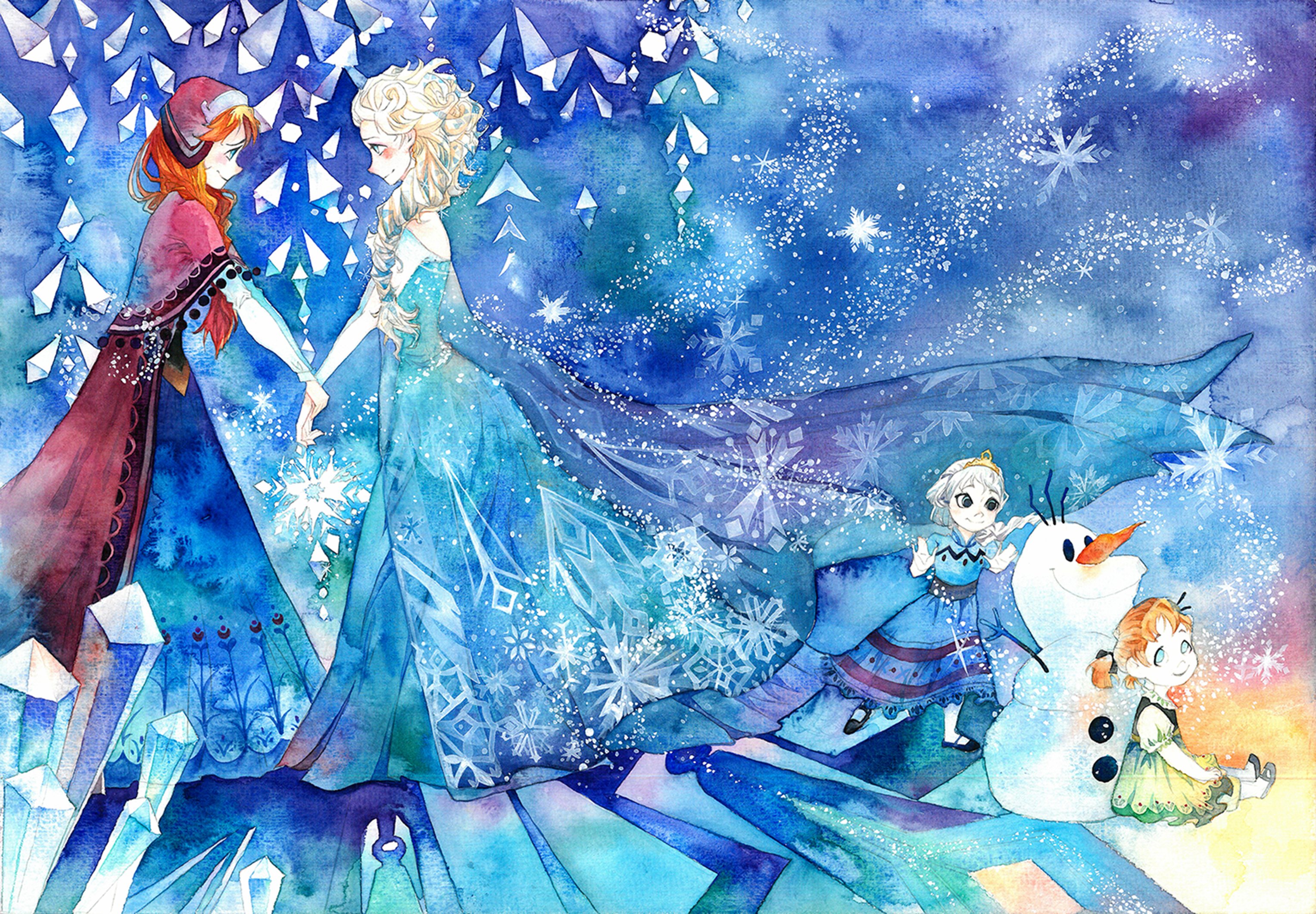 Снежная Королева Холодное сердце и Анна