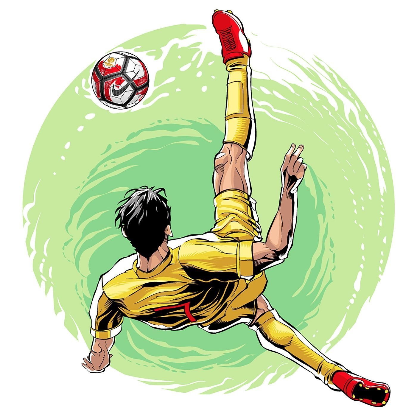 Футбол рисунок
