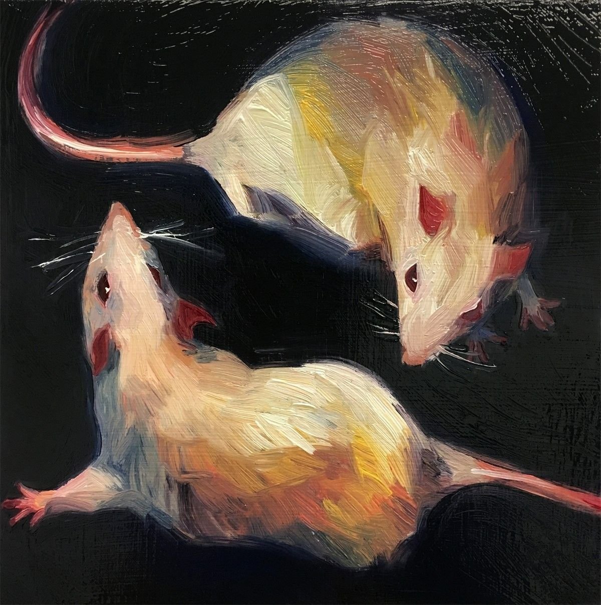 Винсент Ван Гог две крысы