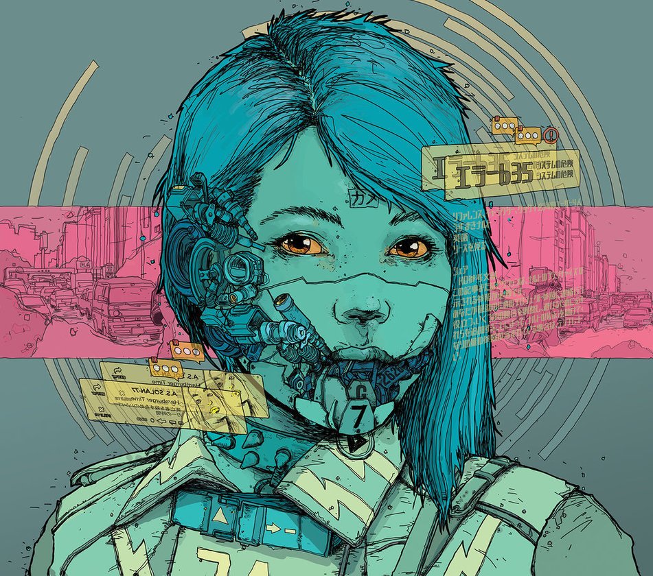 Jose Gonzalez Art Cyberpunk