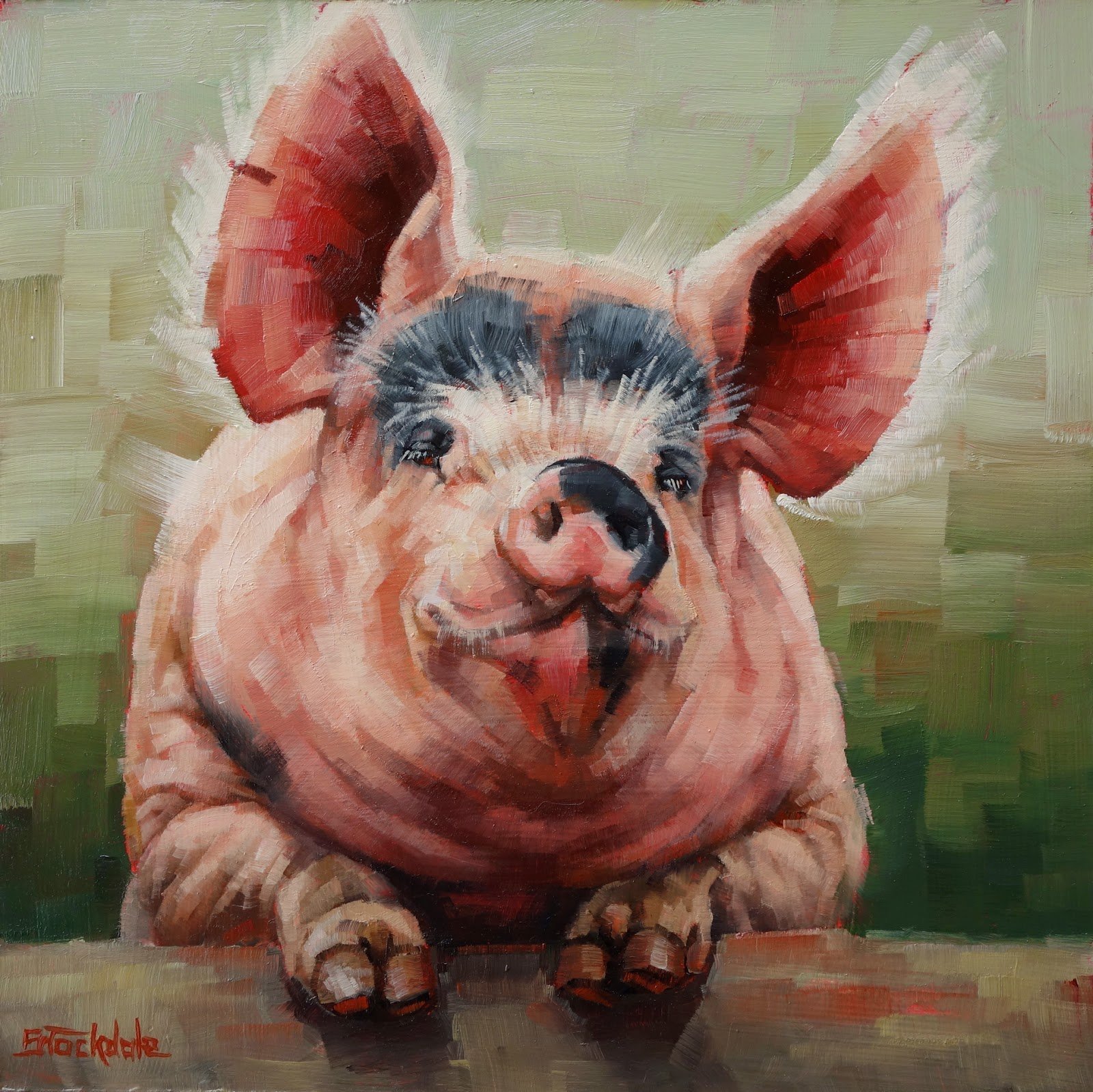 Свиньи в живописи