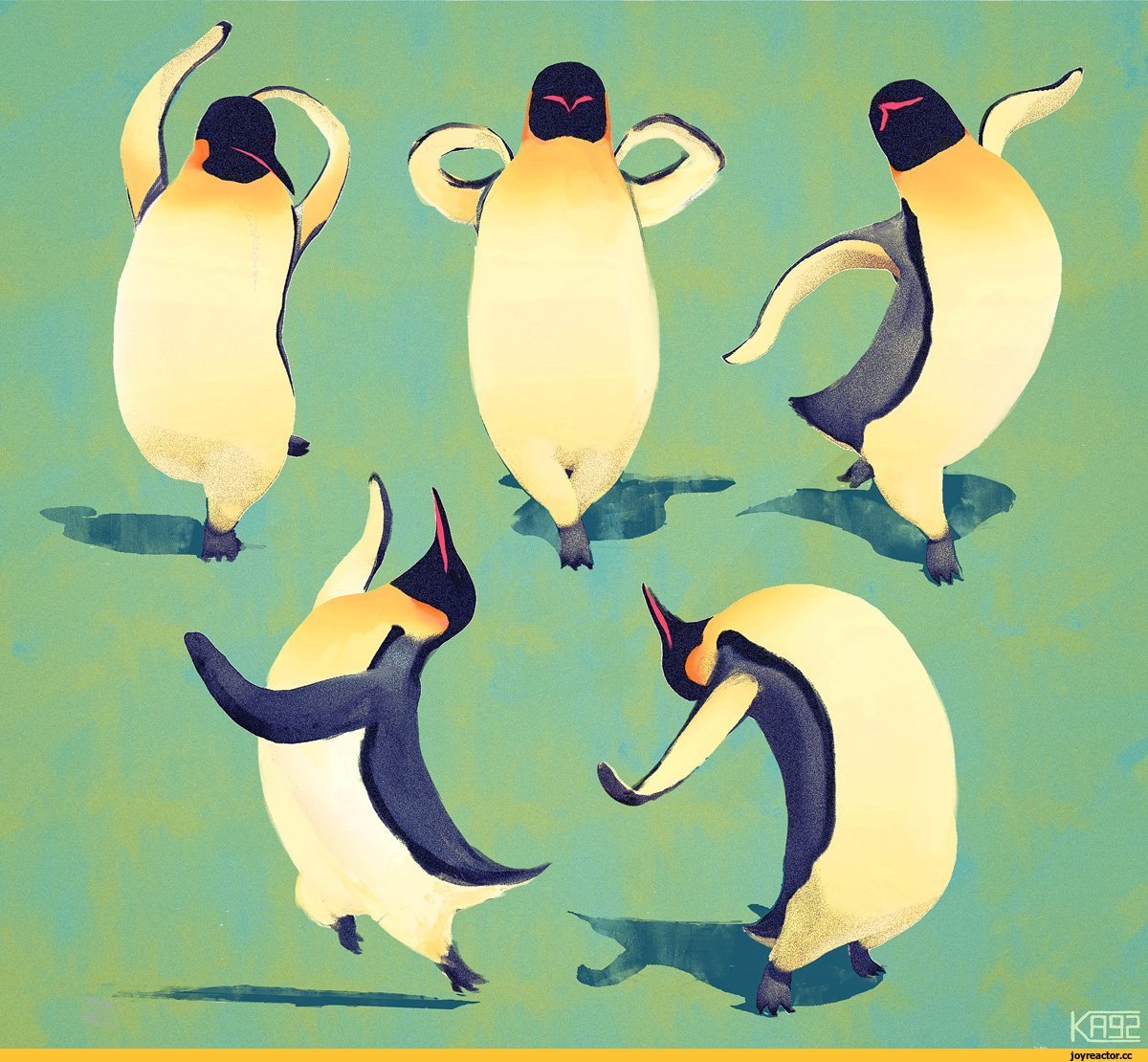 Танцующие пингвины
