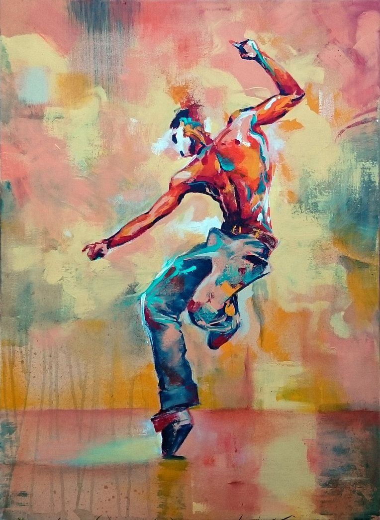 Танец в современной живописи