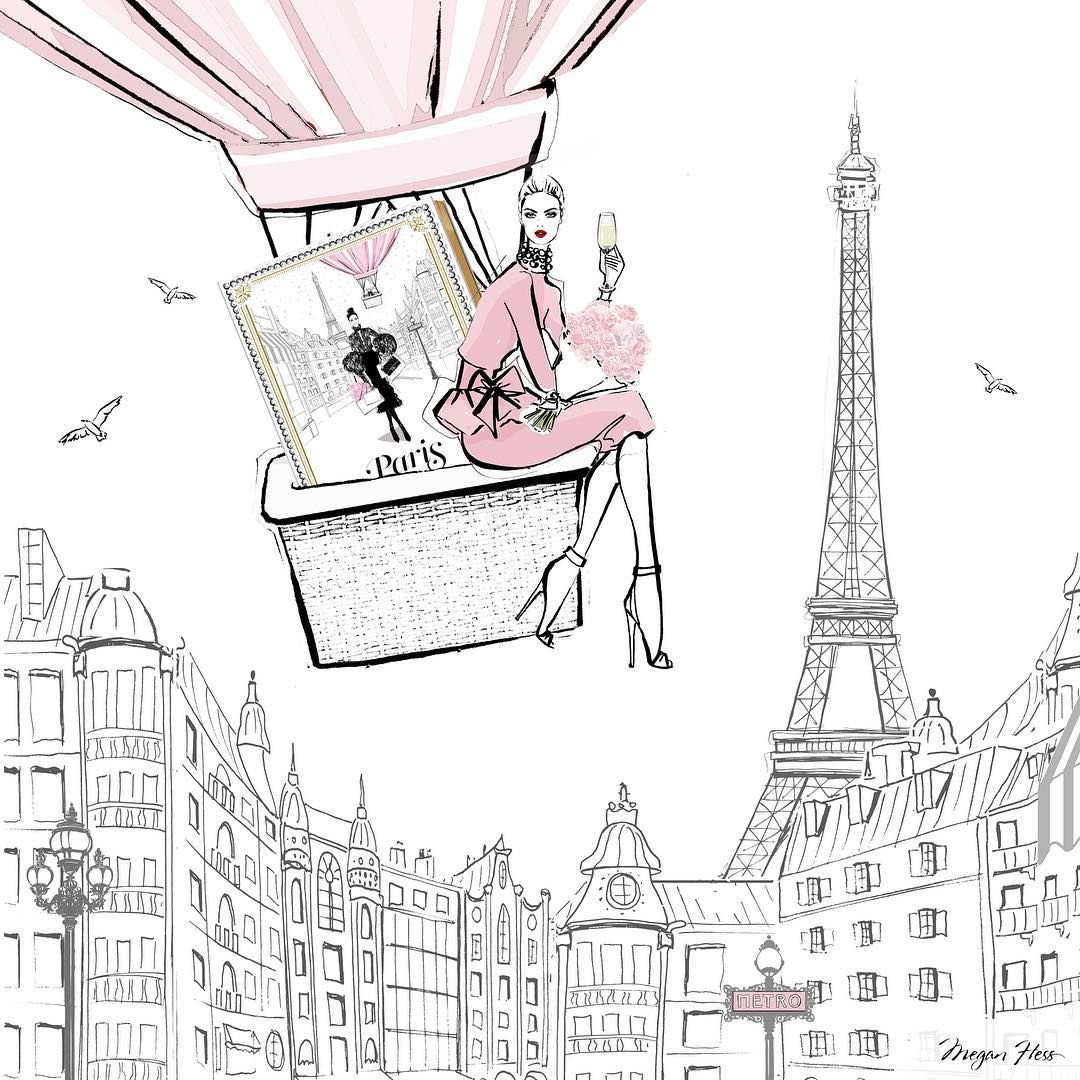 Зарисовки Парижа