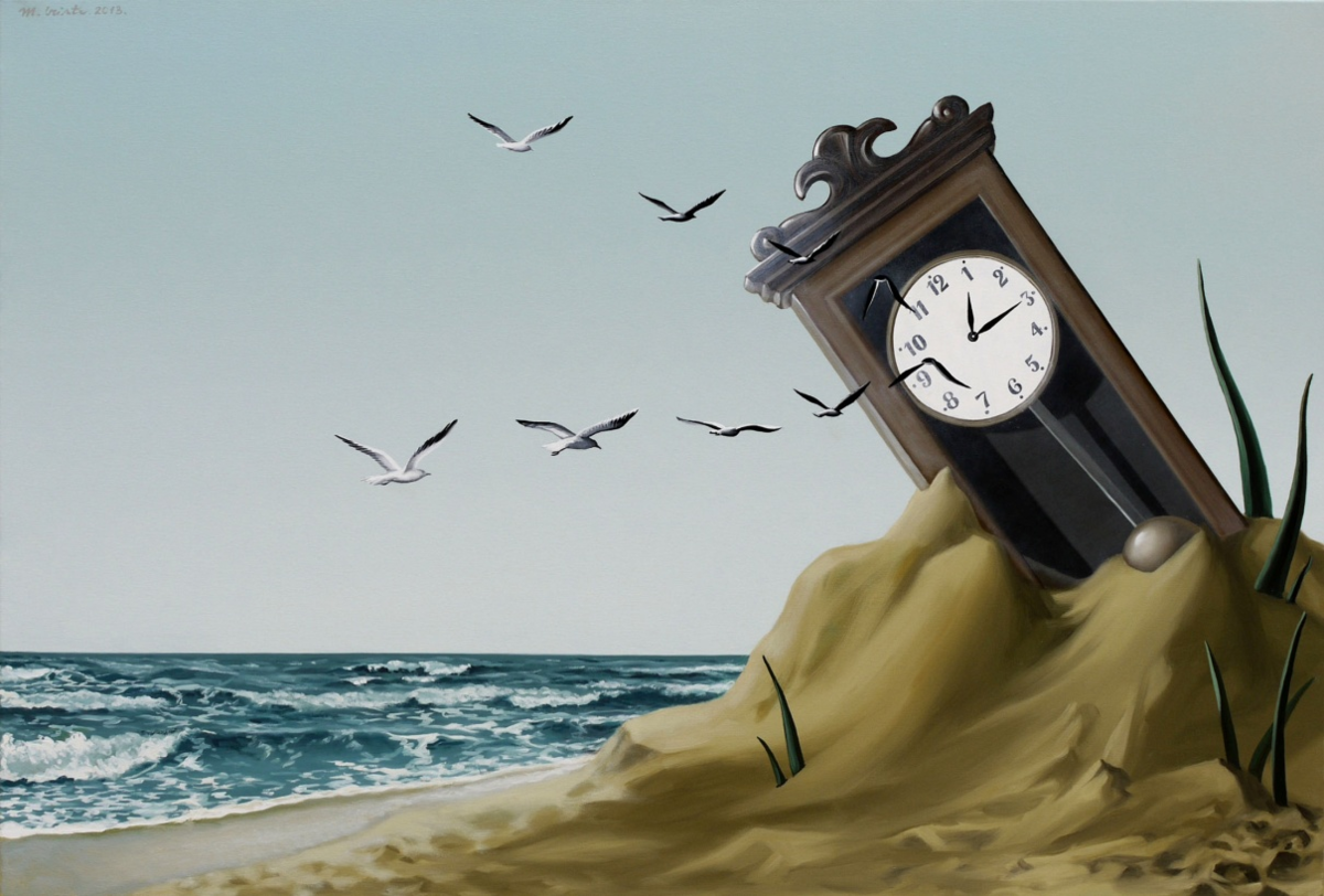 Ведь жизнь бежит течет. Часы в стиле сюрреализма. Песочные часы сюрреализм. Красивая картина с часами. Часы картины художников.